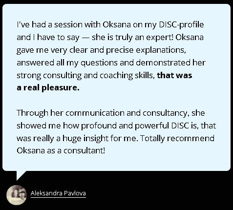 Client feedback